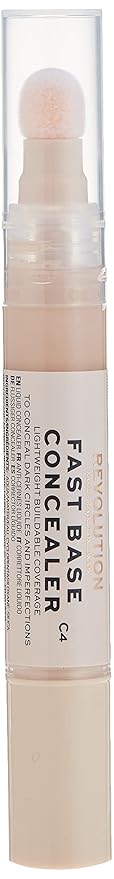 Revolution Beauty Fast Base Concealer - Corrector base rápida - C4