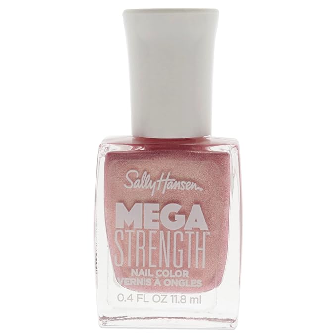 Sally Hansen - Pintura de uña Mega Strength, Rise Up - 028, 0.4 onzas líquidas (tonos disponibles)