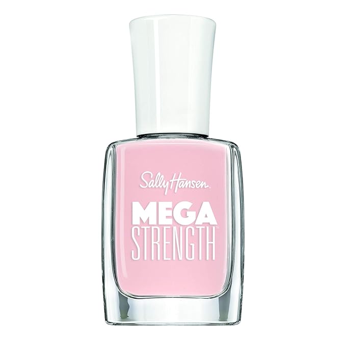 Sally Hansen - Pintura de uñas Mega Strength,  Boss Gloss, 0.4 onzas líquidas (tonos disponibles)