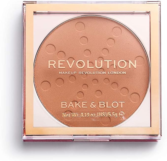 Revolution Bake & Blot - Polvos Compactos - Peach