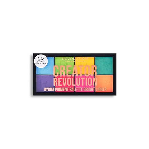 Revolution- Bright Lights Hydra Pigment Palette | Makeup Revolution