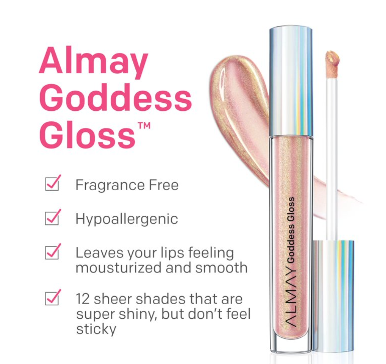 Almay -  Goddess Gloss - Cosmic / Brillo de Labios