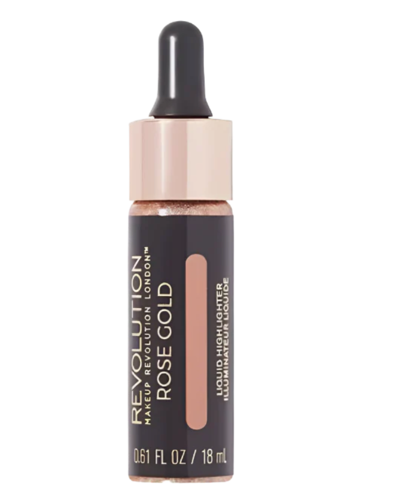 Revolution Liquid Highlighter - Rose Gold - Liquid Illuminator