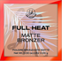 Revolution BH Cosmetics Los Angeles Full Heat Matte Bronzer - Honey Heights | Matte Bronzer