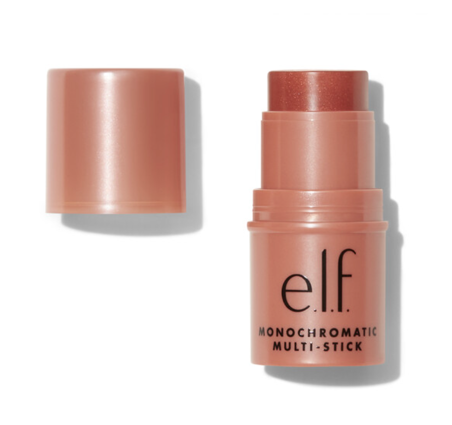 elf - Monochromatic Multi Stick - Bronzed Cherry - Terracotta Red with Gold &amp; Bronze Shimmer - Monochromatic Multifunctional Stick