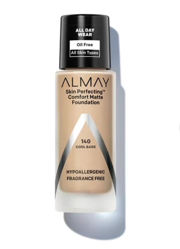 Almay - Skin Perfecting - Comfort Matte Base Makeup - 140 Cool Bare 