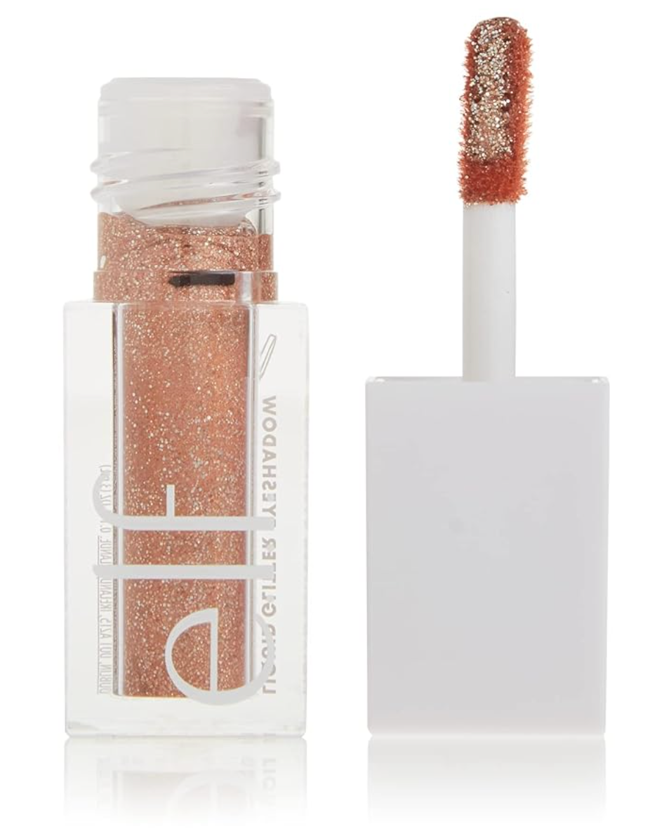 e.l.f. - Liquid Glitter Eyeshadow, Long Lasting, Quick-Drying, Opaque, Gel-Based Eyeshadow For Creating High-Impact, Multi-Dimensional Eye Looks - Flirty Birdy - Sombra de ojo con purpurina líquida