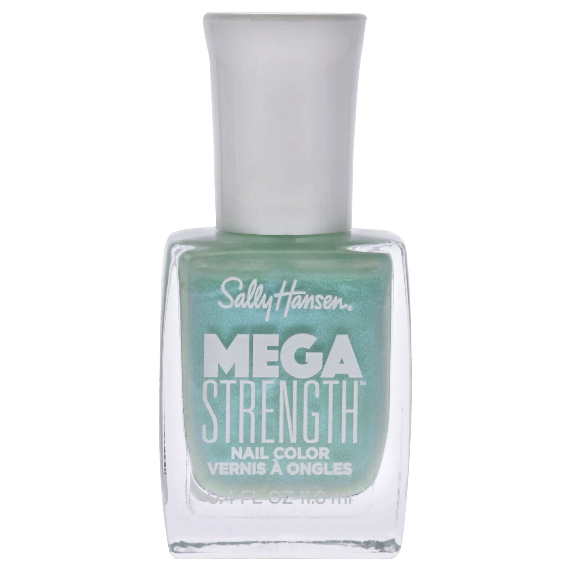 Sally Hansen Pintura de uña Mega Strength, Keepin' It Reel - 065, 0.4 onzas líquidas (tonos disponibles)