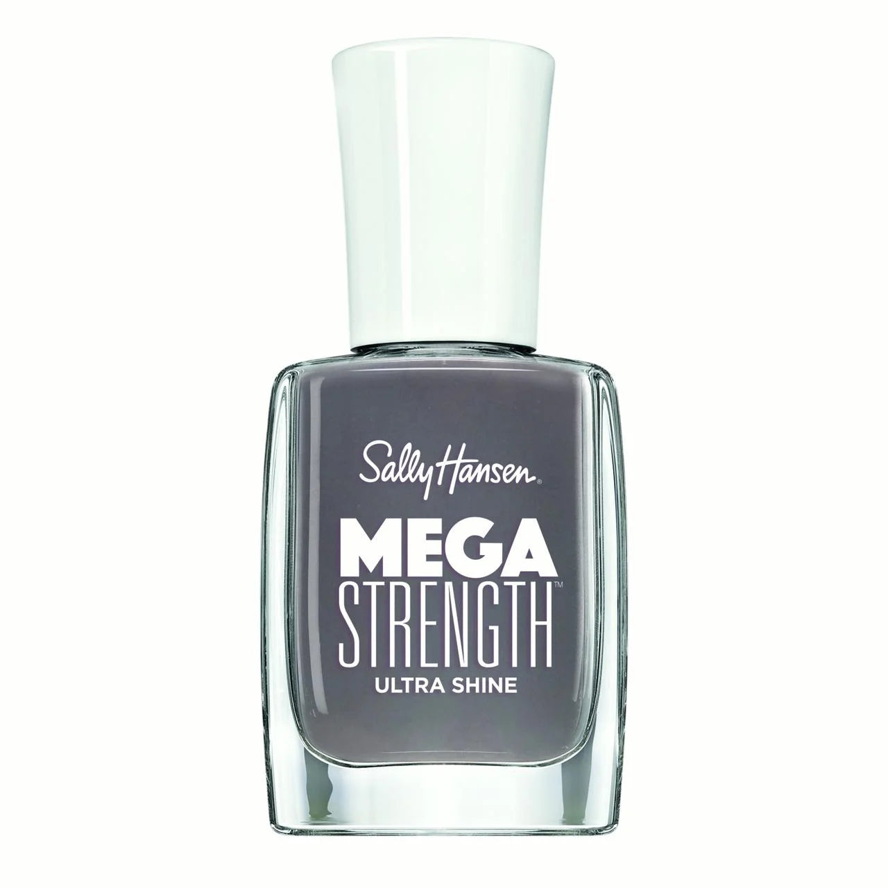 Sally Hansen - Pintura de uña  Mega Strength,Gray 060 Here to Stay, 0.4 onzas líquidas (tonos disponibles)