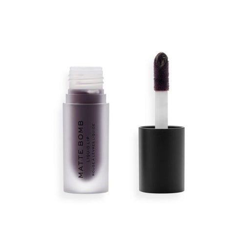 Revolution Matte Bomb Liquid lipstick - Pintalabios Líquido - Deep Wine